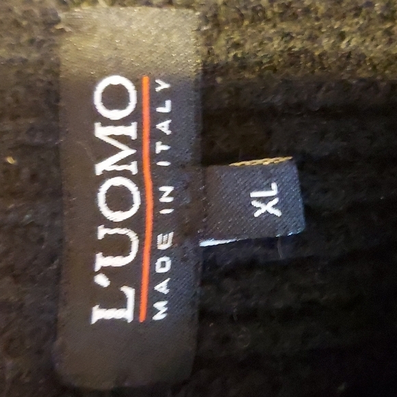 Heavy duty acrylic wool Italian sweater - Picture 3 of 3